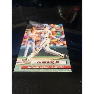 Cal Ripken Jr 1992 Fleer Ultra #11 Baltimore Orioles Hall of Fame Baseball Card
